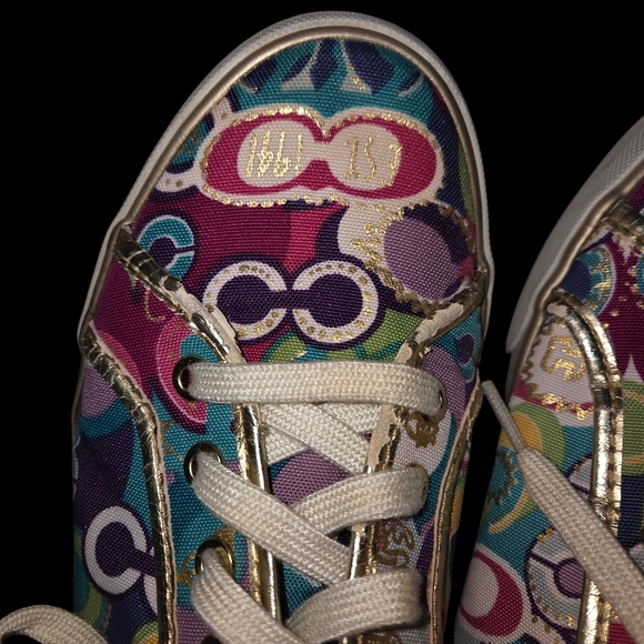 Coach Pop "C" 1941  Barett Sneakers sz 9 1/2 - Picture 5 of 6